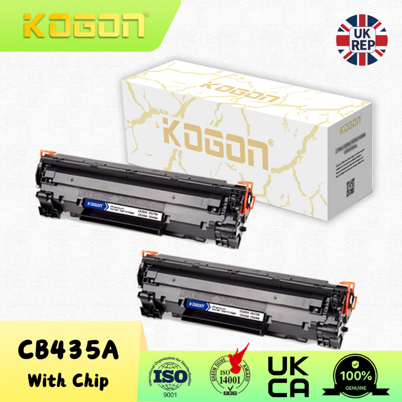 2 pc(s) KOGON Compatible HPQ CB435A Standard Capacity Toner Cartridge