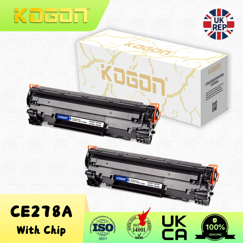 2 pc(s) KOGON Compatible HPQ CE278A Standard Capacity Toner Cartridge