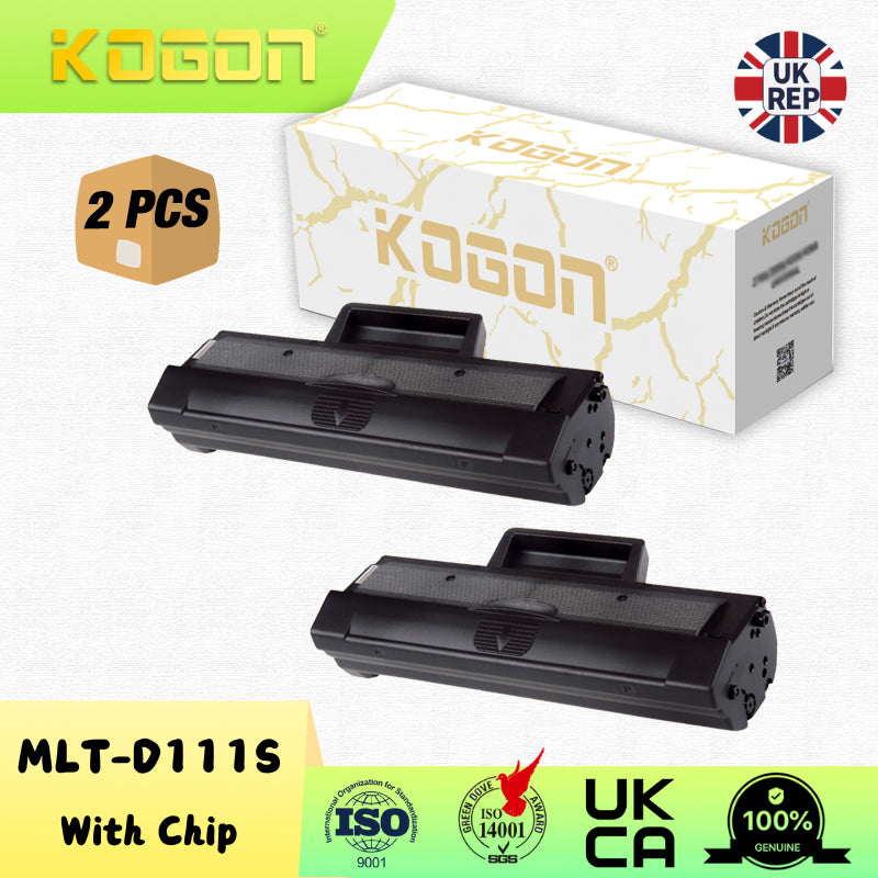 2 pc(s) KOGON Compatible SAM MLT-D111S Standard Capacity Toner Cartridge