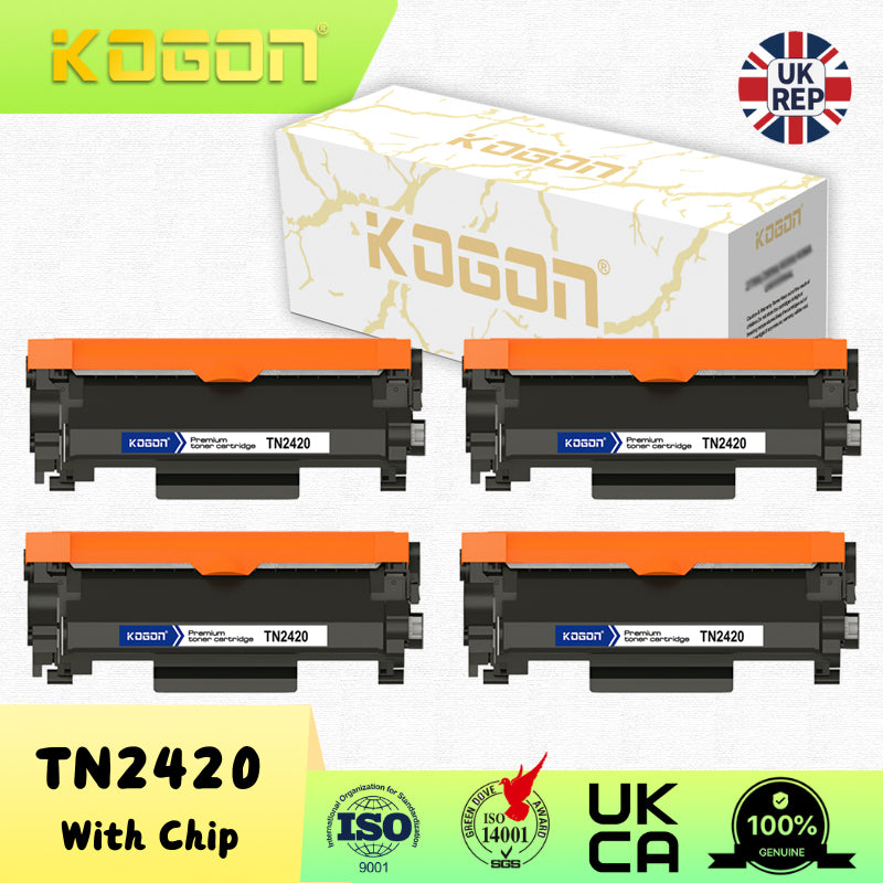 4 pc(s) KOGON Compatible BRO TN2420 Standard Capacity Toner Cartridge
